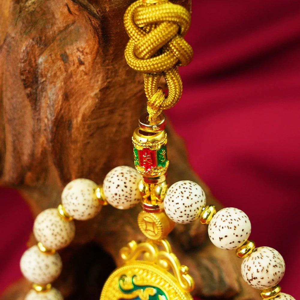 ortune Charm Pendant -- Himalayan Blessings