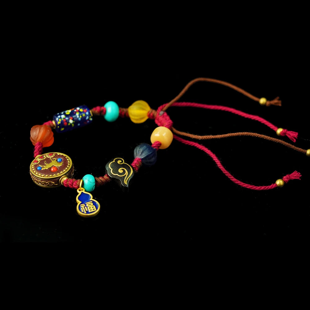 Cloud Drum Holy Lake Chain - Himalayan Blessings