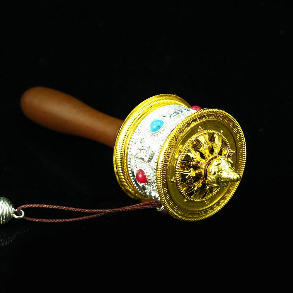 Auspicious Light Prayer Wheel -- Himalayan Blessings
