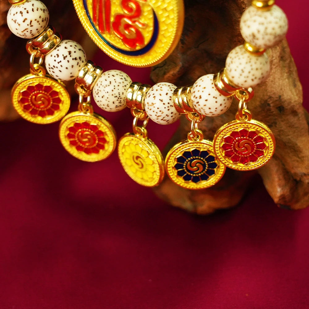 ortune Charm Pendant -- Himalayan Blessings