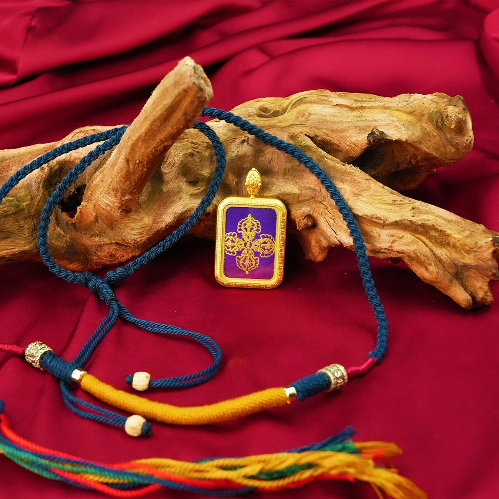 Vajra Cross Thangka Himalayan Blessings