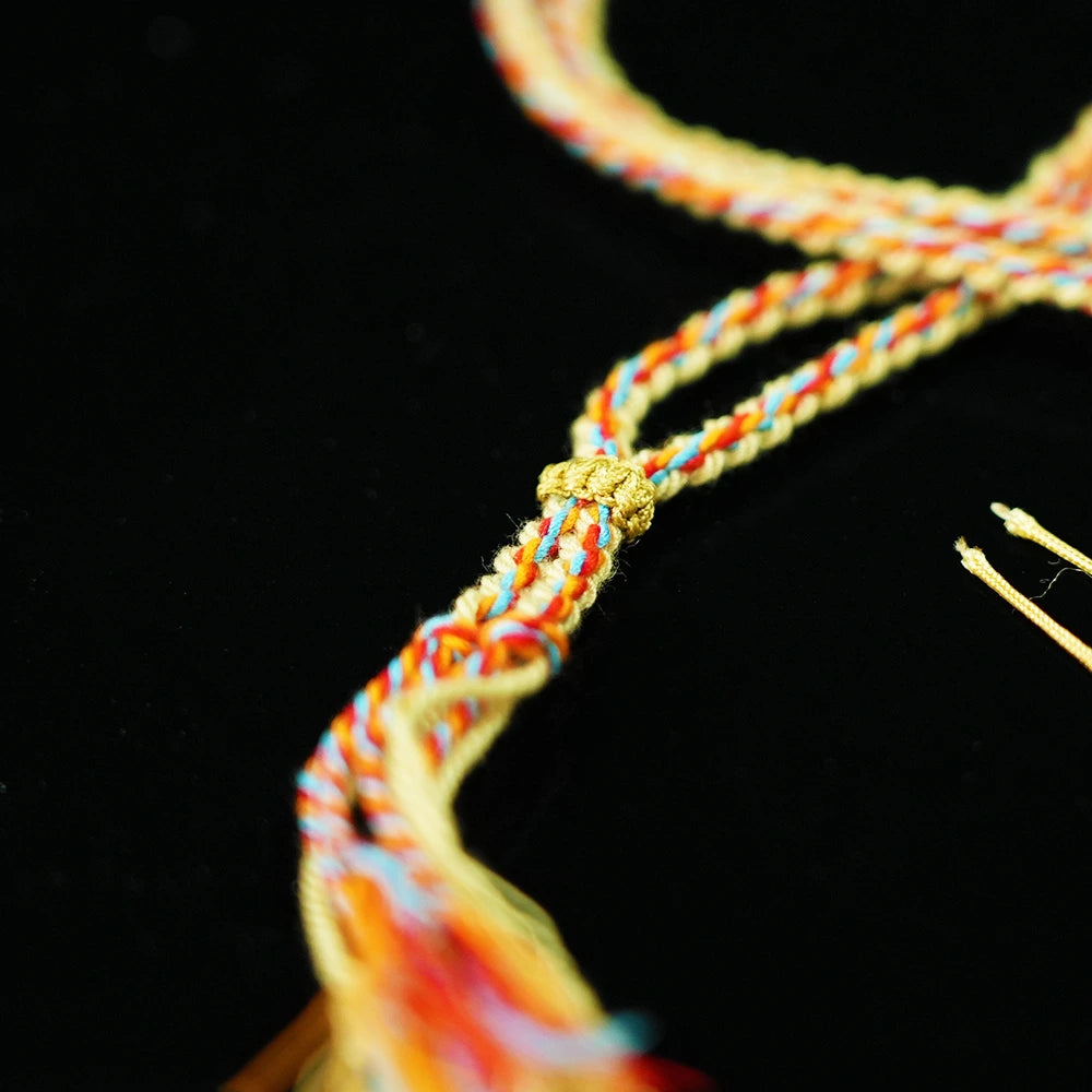 Himalayan Blessings • Yellow Tsönpa Wealth Wisdom Chain