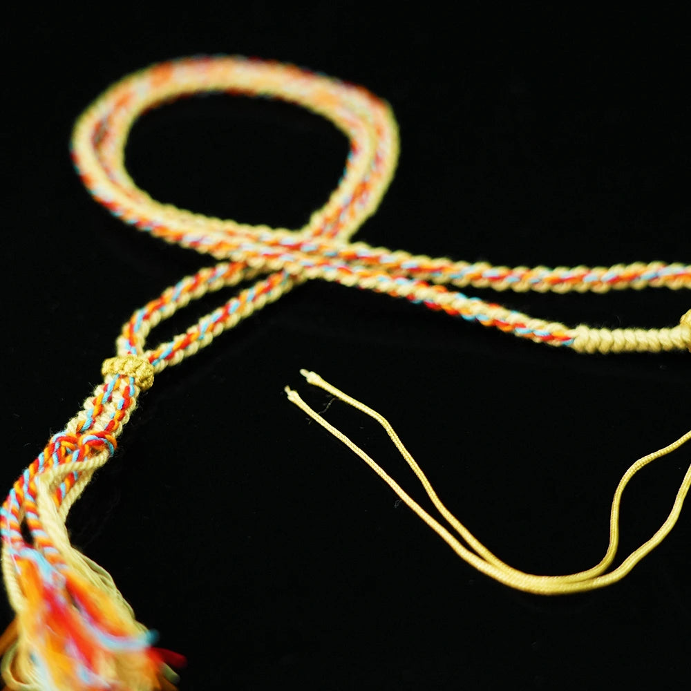Himalayan Blessings • Yellow Tsönpa Wealth Wisdom Chain