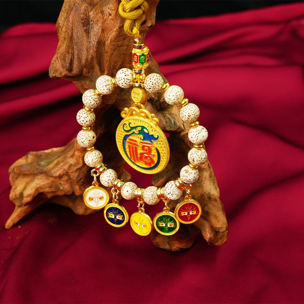 ortune Charm Pendant -- Himalayan Blessings